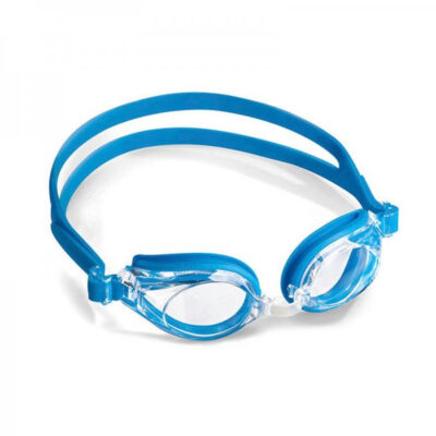 Αθλητικά Γυαλιά κολύμβησης παιδικά γαλάζια για πισίνα ή θάλασσα με μυωπία υπερμετρωπία